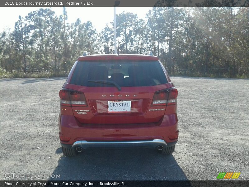 Redline / Black 2018 Dodge Journey Crossroad