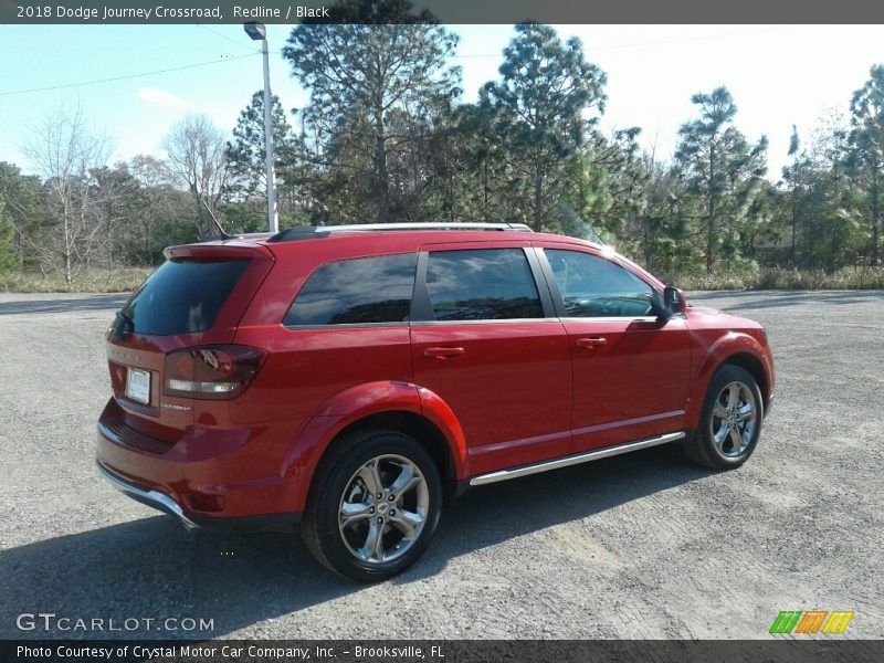 Redline / Black 2018 Dodge Journey Crossroad