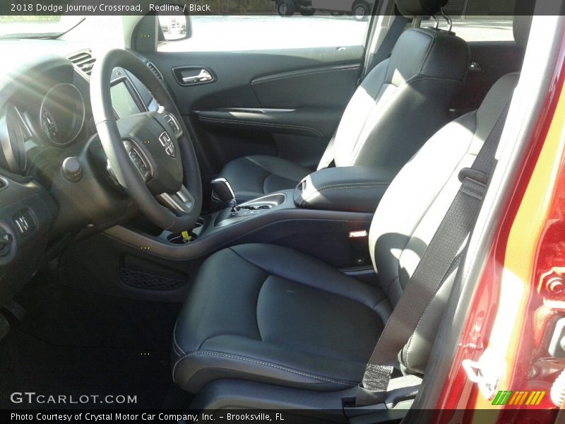 Redline / Black 2018 Dodge Journey Crossroad