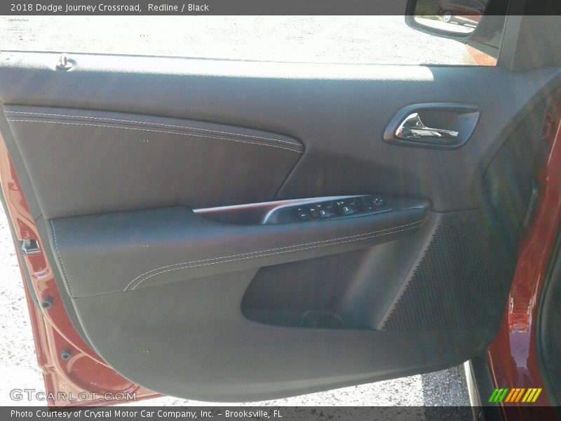 Redline / Black 2018 Dodge Journey Crossroad
