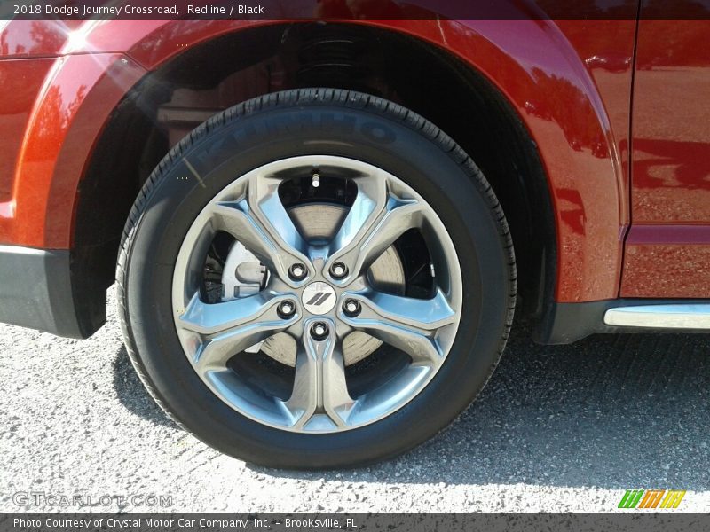 Redline / Black 2018 Dodge Journey Crossroad