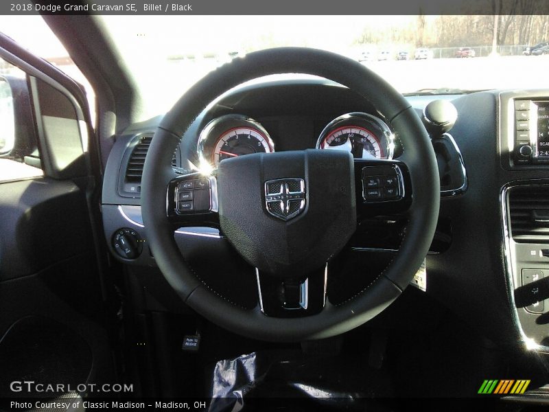 Billet / Black 2018 Dodge Grand Caravan SE