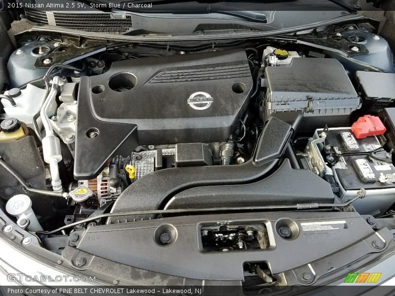 Storm Blue / Charcoal 2015 Nissan Altima 2.5 SV