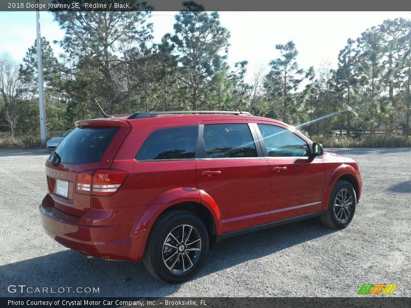 Redline / Black 2018 Dodge Journey SE