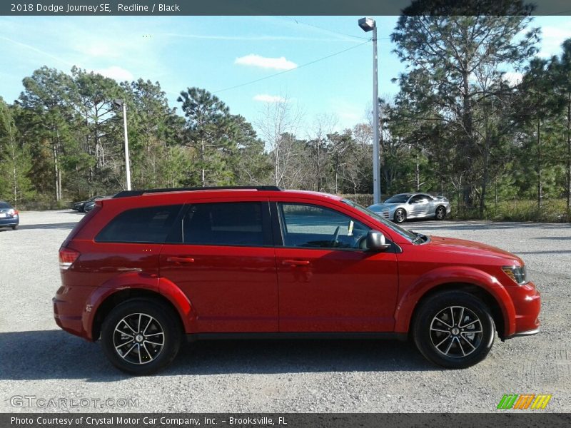 Redline / Black 2018 Dodge Journey SE