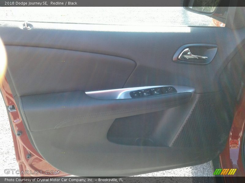Redline / Black 2018 Dodge Journey SE