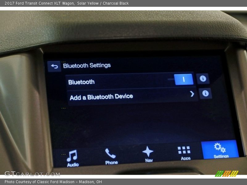 Solar Yellow / Charcoal Black 2017 Ford Transit Connect XLT Wagon