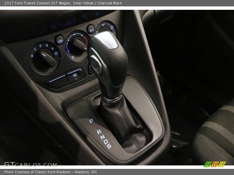 Solar Yellow / Charcoal Black 2017 Ford Transit Connect XLT Wagon