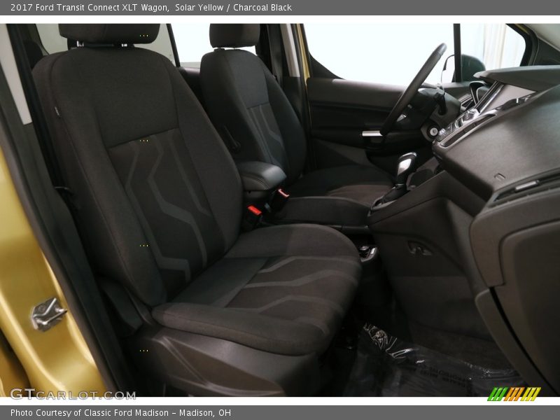 Solar Yellow / Charcoal Black 2017 Ford Transit Connect XLT Wagon