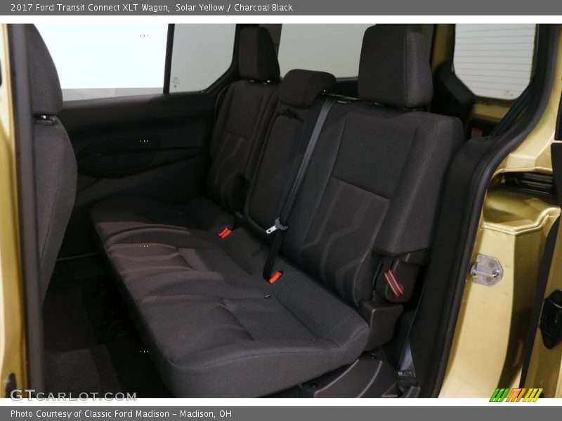 Solar Yellow / Charcoal Black 2017 Ford Transit Connect XLT Wagon