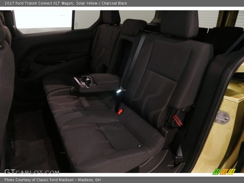 Solar Yellow / Charcoal Black 2017 Ford Transit Connect XLT Wagon