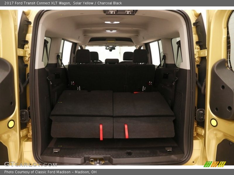 Solar Yellow / Charcoal Black 2017 Ford Transit Connect XLT Wagon