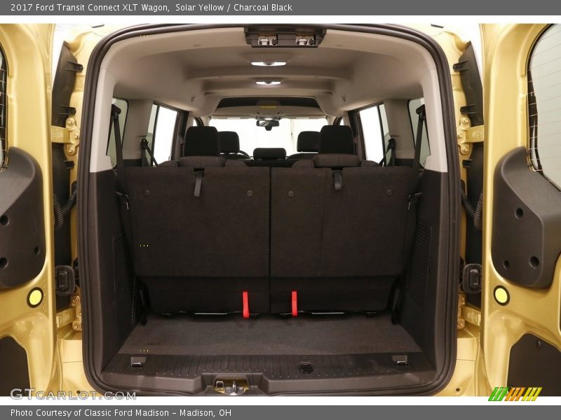 Solar Yellow / Charcoal Black 2017 Ford Transit Connect XLT Wagon