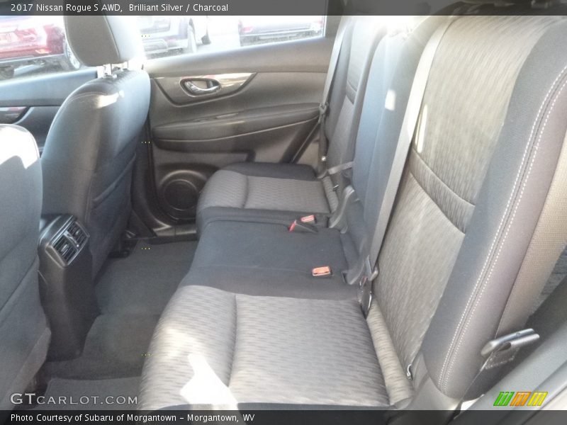 Brilliant Silver / Charcoal 2017 Nissan Rogue S AWD