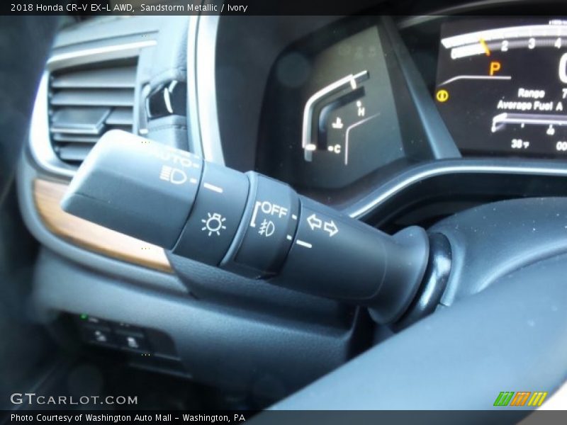 Sandstorm Metallic / Ivory 2018 Honda CR-V EX-L AWD
