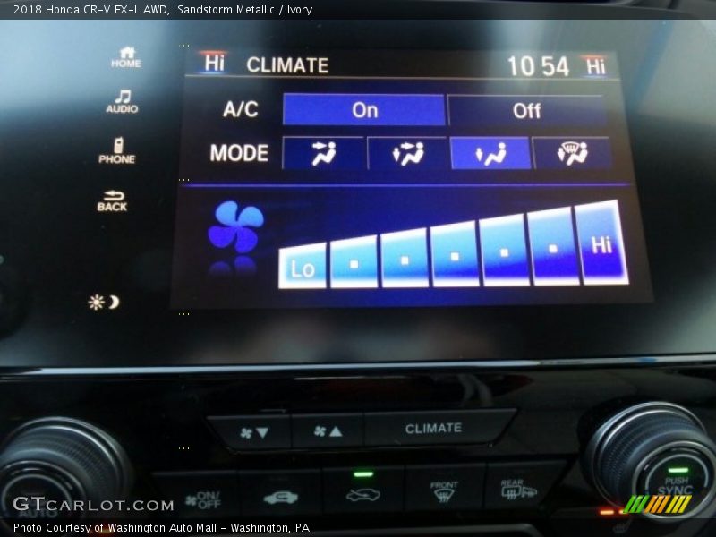 Sandstorm Metallic / Ivory 2018 Honda CR-V EX-L AWD