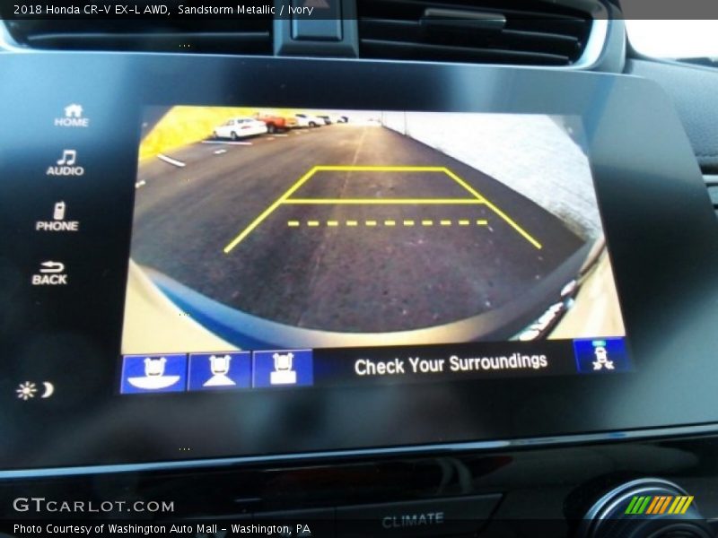 Sandstorm Metallic / Ivory 2018 Honda CR-V EX-L AWD