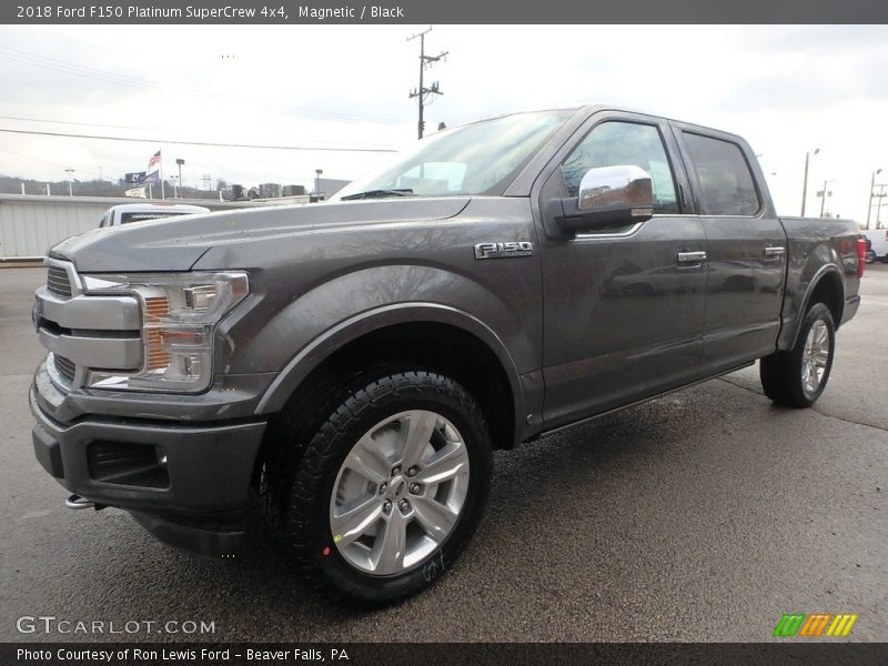 Magnetic / Black 2018 Ford F150 Platinum SuperCrew 4x4