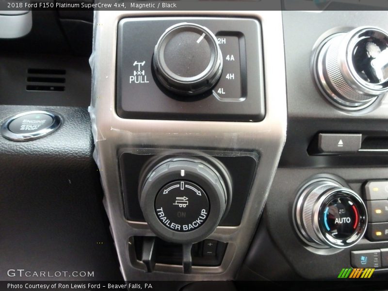 Magnetic / Black 2018 Ford F150 Platinum SuperCrew 4x4