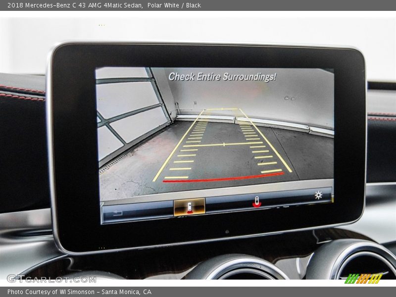 Polar White / Black 2018 Mercedes-Benz C 43 AMG 4Matic Sedan