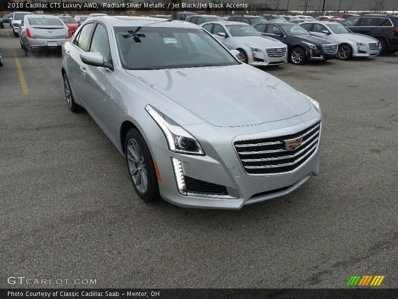 Front 3/4 View of 2018 CTS Luxury AWD
