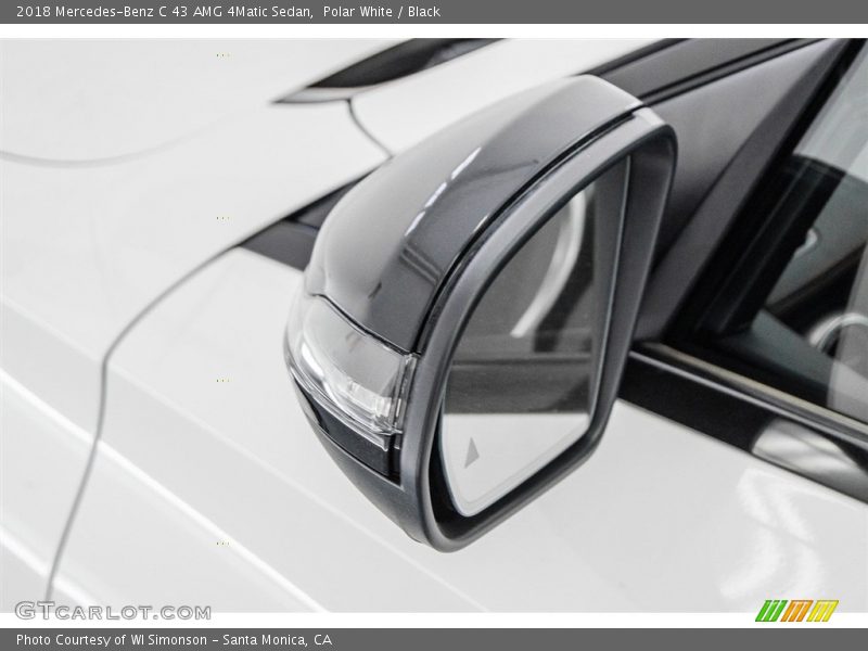 Polar White / Black 2018 Mercedes-Benz C 43 AMG 4Matic Sedan