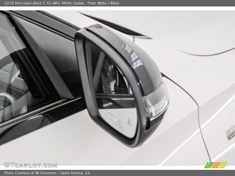 Polar White / Black 2018 Mercedes-Benz C 43 AMG 4Matic Sedan