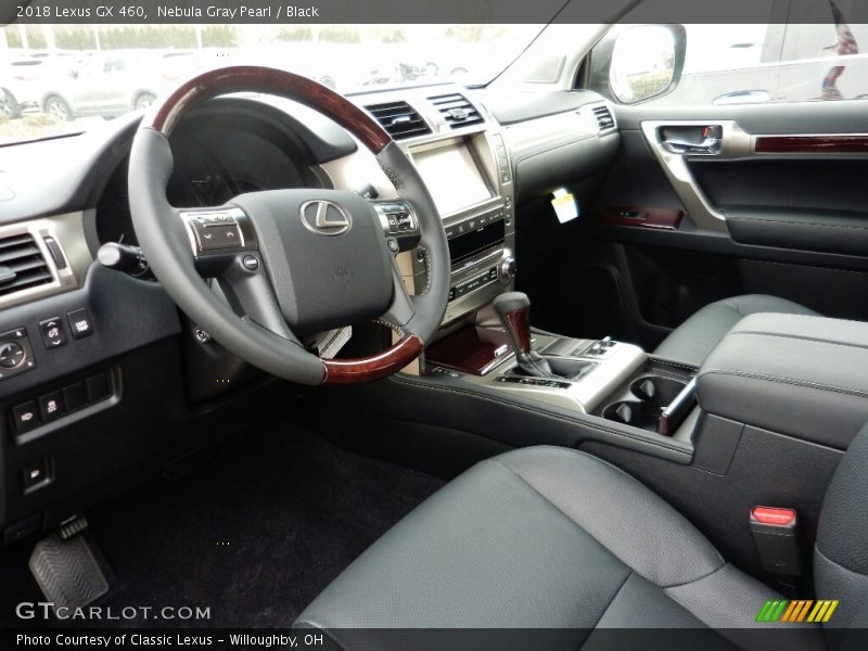 Nebula Gray Pearl / Black 2018 Lexus GX 460
