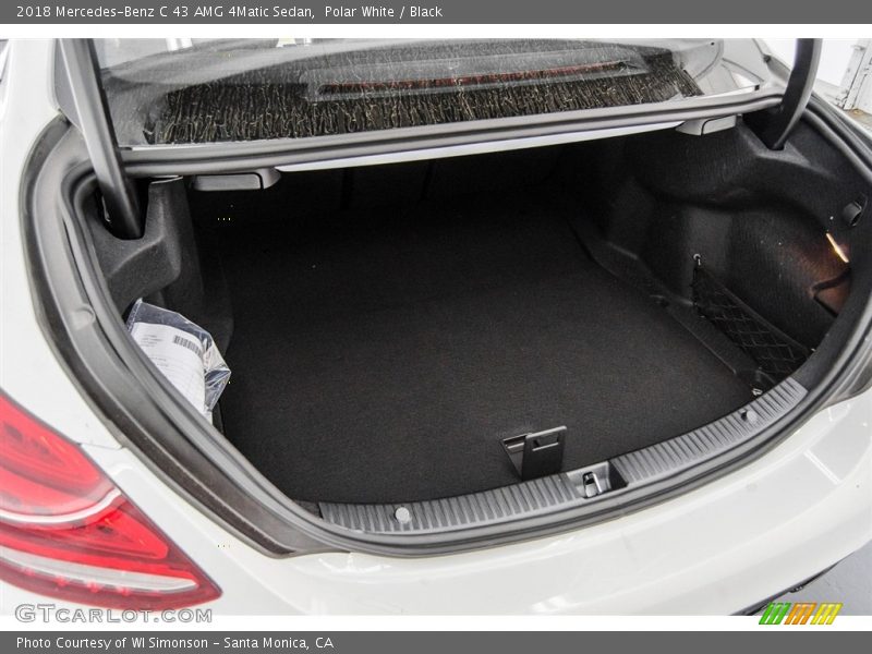 Polar White / Black 2018 Mercedes-Benz C 43 AMG 4Matic Sedan