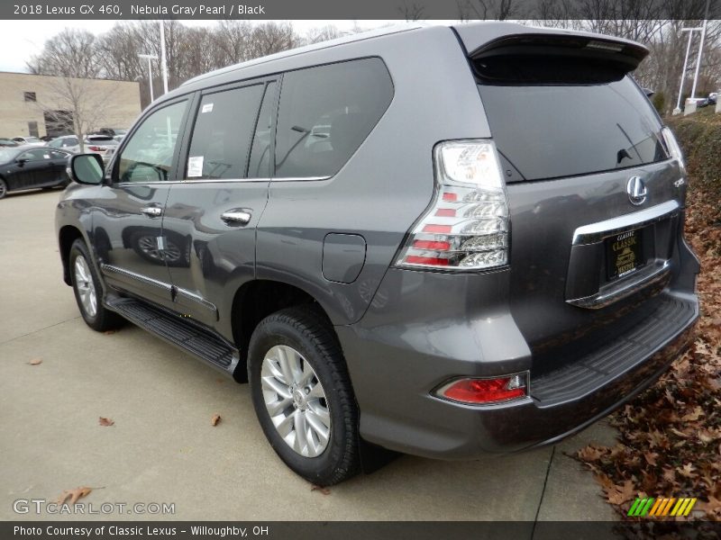 Nebula Gray Pearl / Black 2018 Lexus GX 460