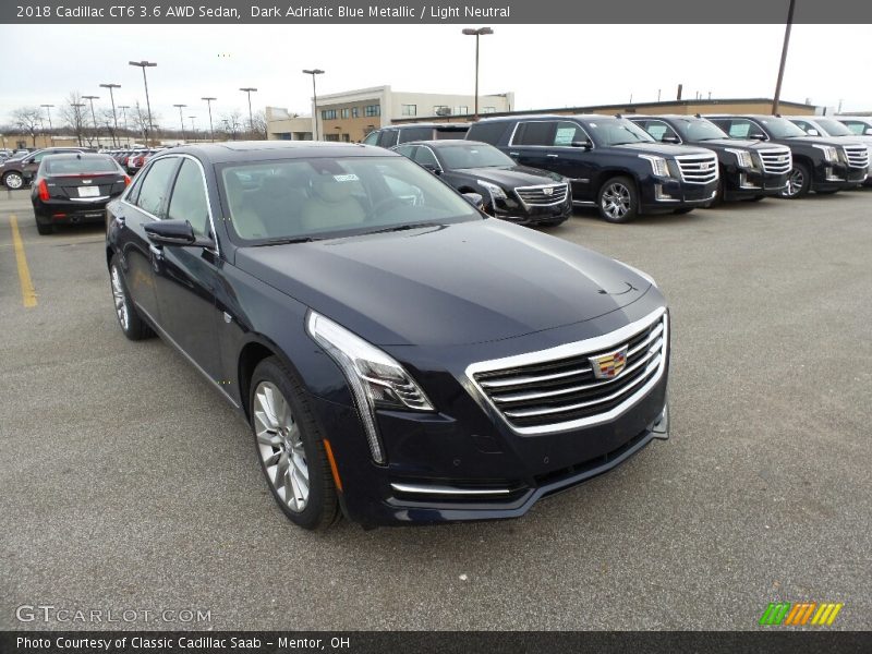 Front 3/4 View of 2018 CT6 3.6 AWD Sedan