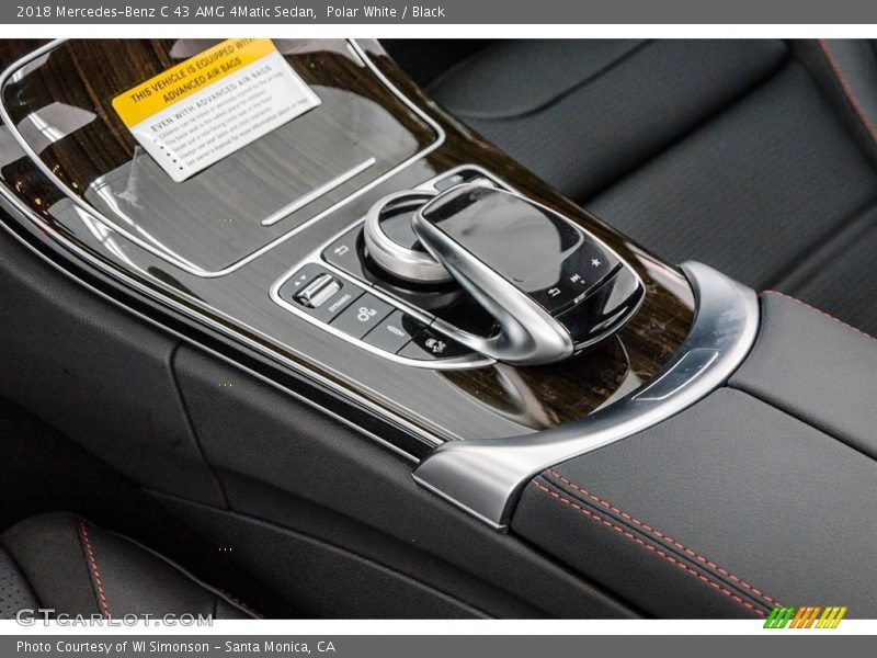 Polar White / Black 2018 Mercedes-Benz C 43 AMG 4Matic Sedan