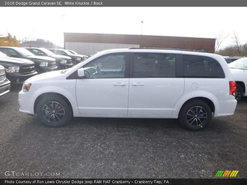White Knuckle / Black 2018 Dodge Grand Caravan SE
