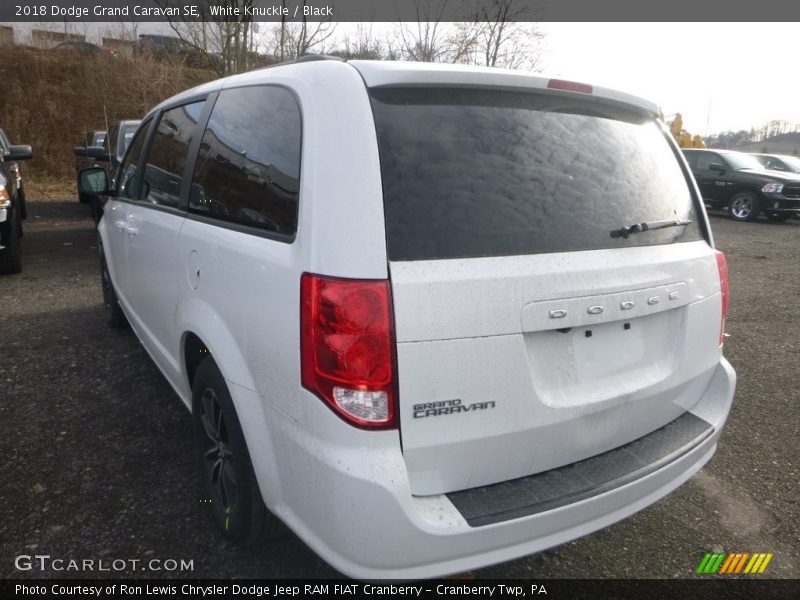 White Knuckle / Black 2018 Dodge Grand Caravan SE