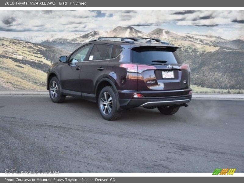 Black / Nutmeg 2018 Toyota RAV4 XLE AWD