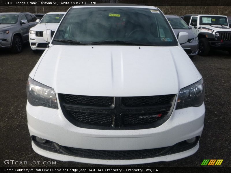 White Knuckle / Black 2018 Dodge Grand Caravan SE