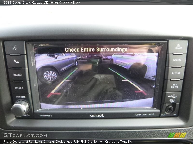 White Knuckle / Black 2018 Dodge Grand Caravan SE