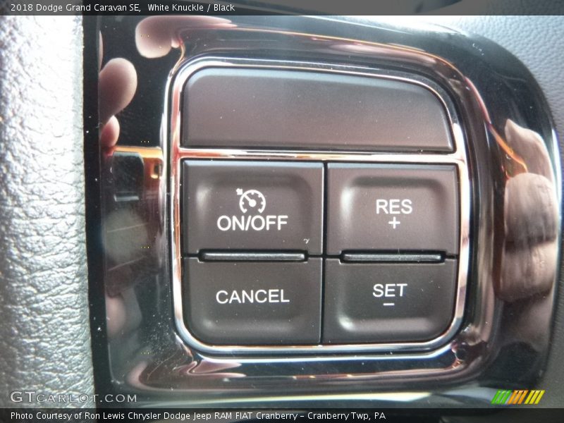 White Knuckle / Black 2018 Dodge Grand Caravan SE