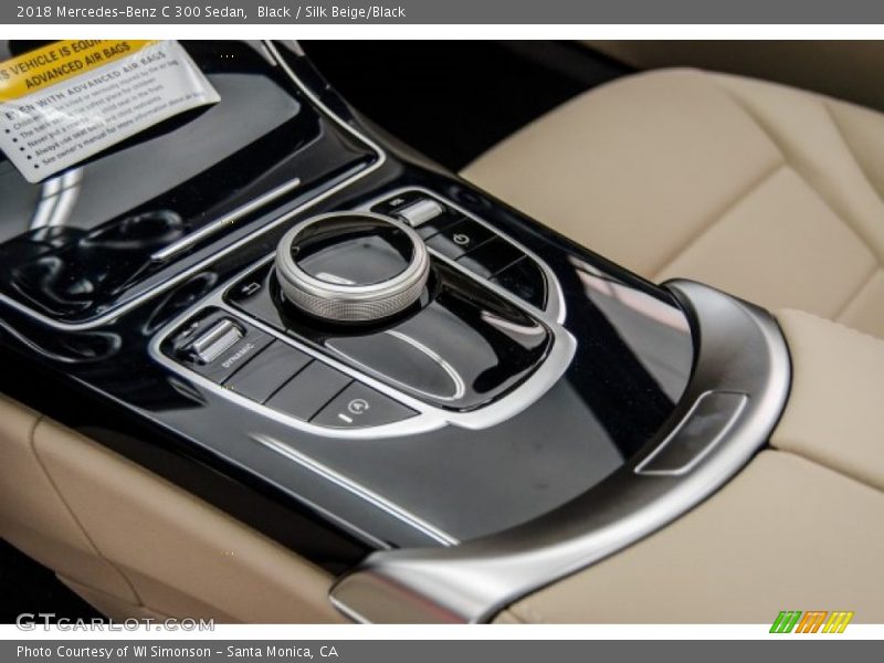 Black / Silk Beige/Black 2018 Mercedes-Benz C 300 Sedan