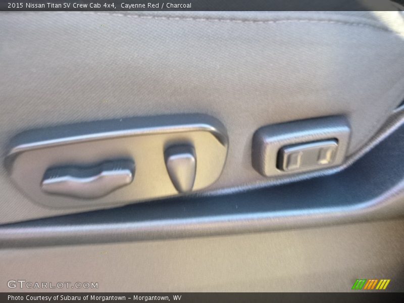 Cayenne Red / Charcoal 2015 Nissan Titan SV Crew Cab 4x4