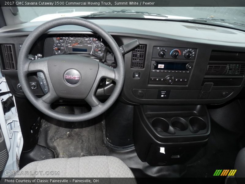 Summit White / Pewter 2017 GMC Savana Cutaway 3500 Commercial Moving Truck