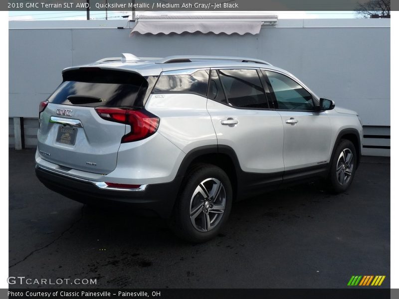 Quicksilver Metallic / Medium Ash Gray/­Jet Black 2018 GMC Terrain SLT AWD