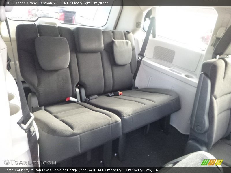 Billet / Black/Light Graystone 2018 Dodge Grand Caravan SE