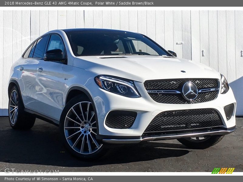 Front 3/4 View of 2018 GLE 43 AMG 4Matic Coupe