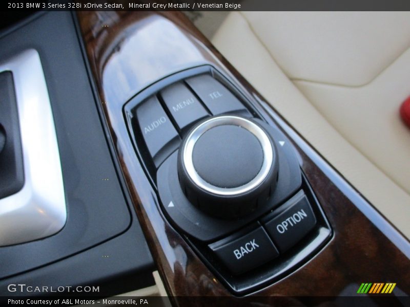 Mineral Grey Metallic / Venetian Beige 2013 BMW 3 Series 328i xDrive Sedan