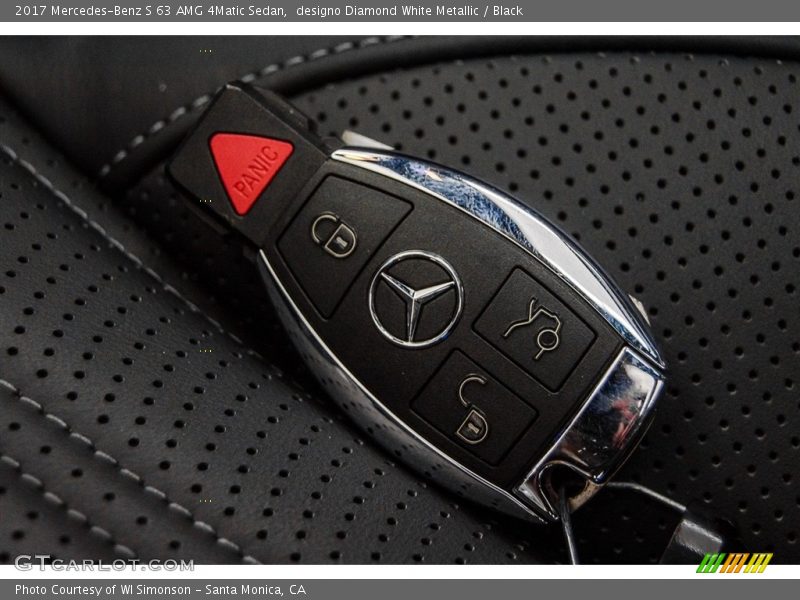 Keys of 2017 S 63 AMG 4Matic Sedan