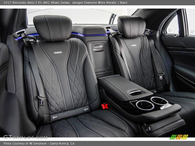 Rear Seat of 2017 S 63 AMG 4Matic Sedan