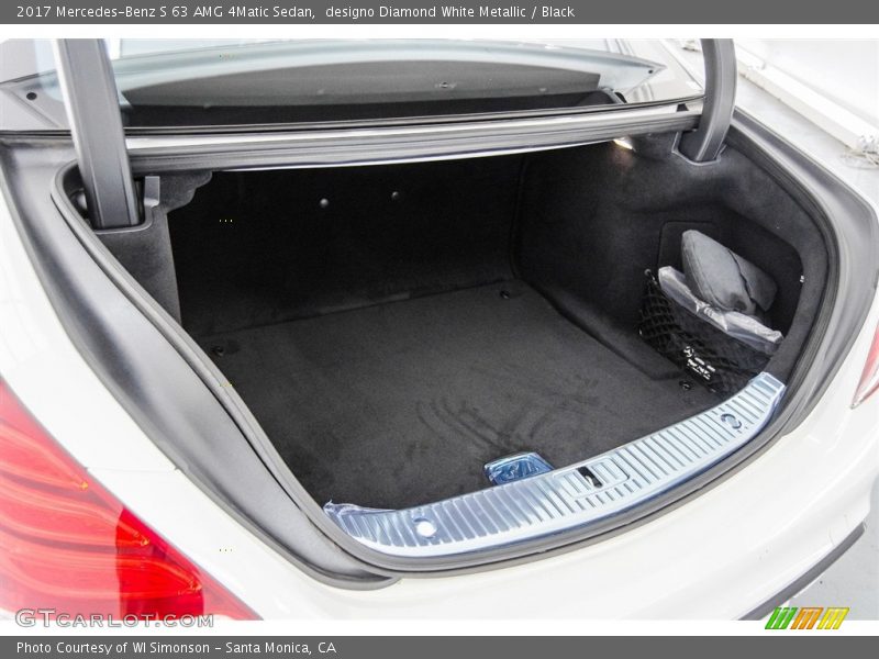  2017 S 63 AMG 4Matic Sedan Trunk