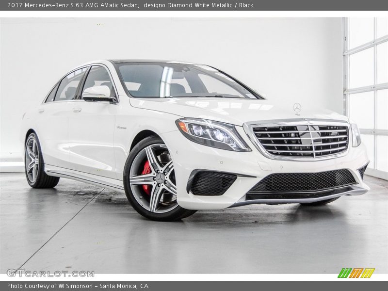 Front 3/4 View of 2017 S 63 AMG 4Matic Sedan
