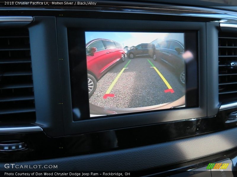 Molten Silver / Black/Alloy 2018 Chrysler Pacifica LX